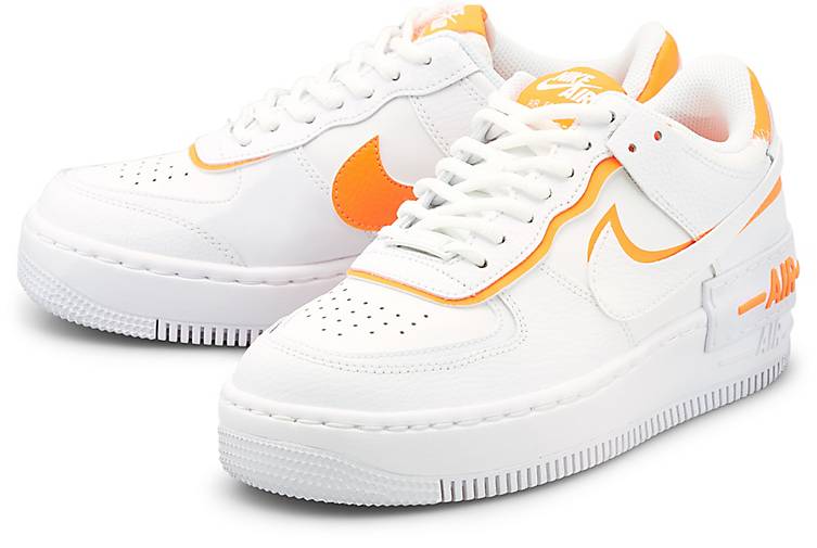 Nike Air Force 1 weiß-orange | GÖRTZ